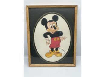 Vintage Mickey Mouse Drawing!