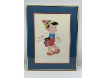 Pinocchio ORIGINAL Artwork By May Susan Jewell, 1993