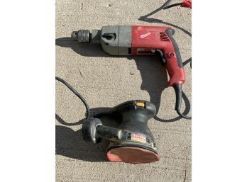 Craftsman Professional 3.0 AMP Hand Saw And Milwaukee 1/2 In Hammer Drill.