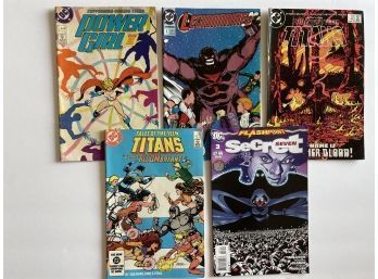 Tales Of The Teen Titans, Secret Seven, The New Teen Titans, Legionaires And Power Girl DC Comics.