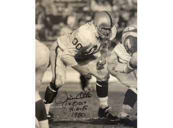 Jim Otto Officially Licensed Autographed Sports Memorabilia