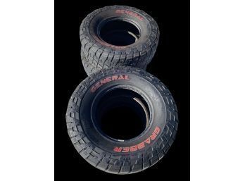 General Grabber HEAVY DUTY Tires (set Of 4) Good Tread R17