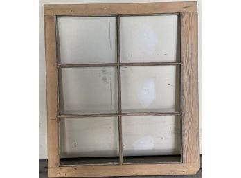 Wooden Window Frame Decor.