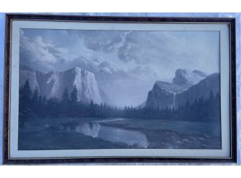 Scenic Painting Copy By Dino Massaroni 1789. United States Commemorative Fine Art Gallery