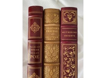 Limited Edition Gullivers Travels, Edgar Allen Poe, Wuthering Heights By The Franklin Library 1974-75