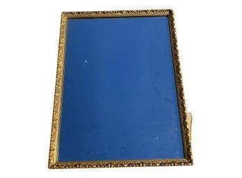 Nice Rectangular Mirror With Ornate Frame In Great Shape!