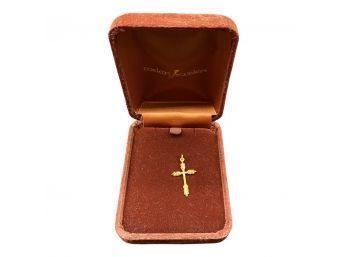 14K GF Gold Cross Pendant By Melart Jewelers