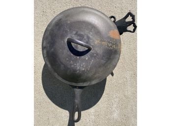 10 InchCast-iron Skillet With Cooking Utensils