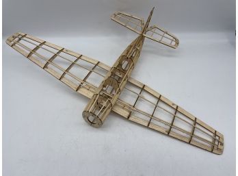 Model Airplanes Made From Balsa Wood. (3)