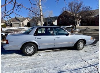 1996 Buick Century, Blue, Clean Interior,  51,422 Miles, Estate Vehicle