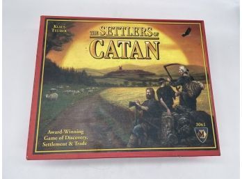 The Settlers Of Catan Award Winning Game Of Discovery.