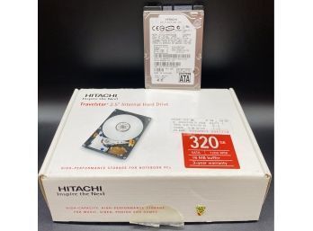 HITACHI 320 GB 2.5 Inch Internal Hard Drive With Original Box