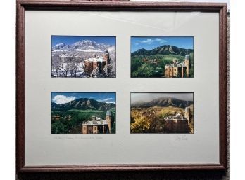 Natural Imagery Boulder Photography By William Ervin.  Old Main And Flatirons, Four Seasons, And CU Boulder.