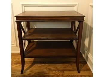 Adorable Wooden Accent Table / Shelves