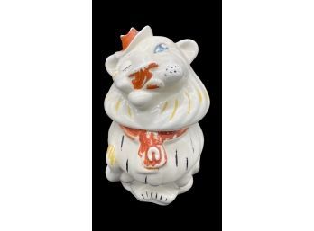 Unique BELMONT Lion Cookie Jar. Stands Approximately 11.5 Inches