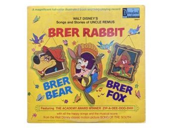 Disney On Vinyl: Songs And Stories Of UNCLE REMUS Brer Rabbit, 1970