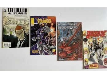 StormWatch, Frank Miller ROBOCOP, Brigade, And Red Hearing Comic Books!