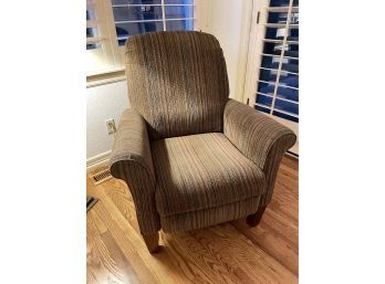 Multi-colored Pattern Recliner.