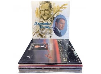 Collection Of 12 Frank Sinatra Vinyl Records! Including Trilogy: Past, Present & Future