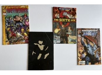 Comic Books! ShadowHawk, The Sixth Gun, Rising Stars, And Wet Works.