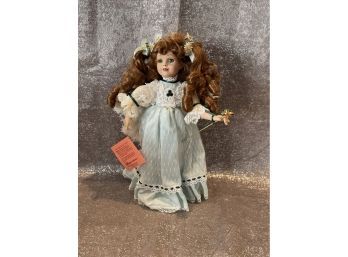 Paradise Galleries Doll. Feathers Are Falling Out But Fair Condition.