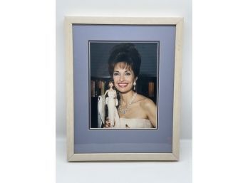 Framed Erica Kane And Personalized Doll Photograph!