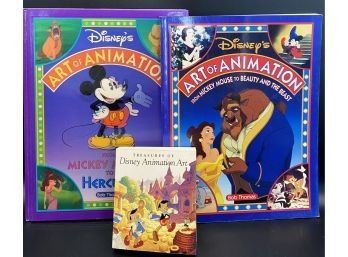 Great Collection Of DISNEY Animation Books! Soft And Hardcover. In Great Condition!