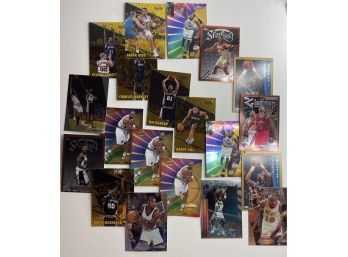 Collection Of Basketball Cards. David Robinson, Larry Johnson, Grant Hill, Karl Malone And More!