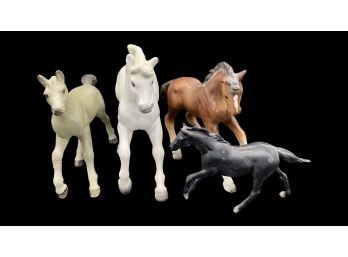 Lovely Ceramic Horse Figurines, Including A Horse From NAPCO Japan