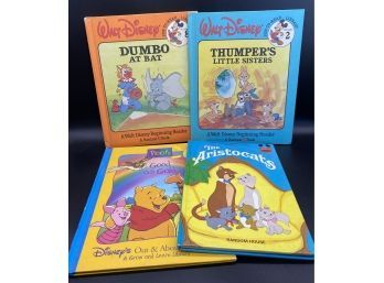 Vintage DISNEY Hardcover Storybooks: Dumbo, Thumper, Pooh, And Aristocats