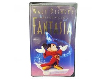 Walt Disney Masterpiece FANTASIA VHS Movie, Opened