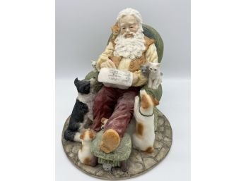 The Legend Of Santa Claus: Warm And Fuzzy Christmas. Number 1608/5000 Limited Edition Pieces. 1999