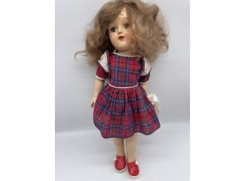 Vintage IDEAL School Girl Doll P-91