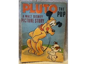 Valuable! 1937 Walt Disney PLUTO The PUP Picture Storybook