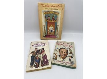 The Story Of Walt Disney 1956, Judge Benjamin Superdog, The Little Lame Prince, Vintage Books.