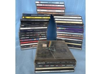 Collection Of CDs Including Pink Floyd, Red Hot Chili Peppers, Willy Porter, Norah Jones And More