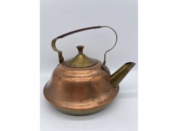 Antique Copper Kettle Teapot