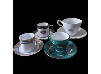 Wedgwood Bone China And More Brands, Lovely Teacups And Matching Saucers (4)