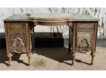 Antique Vanity With Stunning Detail-a Perfect Furniture Restoration Project!