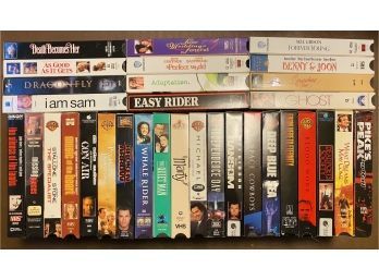 Variety Of VHS Movies. The Silence Of The Lambs, As Good As It Gets, Ghost And More