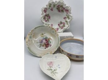 Beautiful Assortment Of Porcelain Bowls.