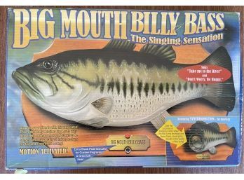 Big Mouth Billy Bass - The Singing Sensation. Motion Activated.