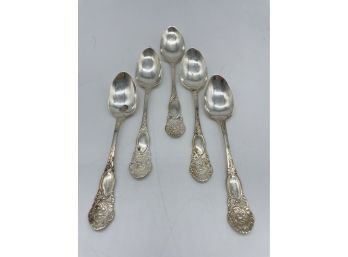 Vintage Rockford S.P.CO. 5 Miniature Spoons