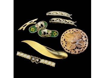 Collection Of Beautiful Pins / Brooches (8)