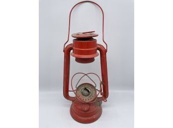 Vintage Winged Wheel Kerosene Lantern No. 500. Made In Japan.