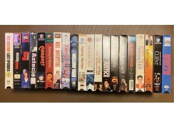 VHS Movies! Mrs. Doubtfire, Remember The Titans, Seabiscuit, Big, And MORE!