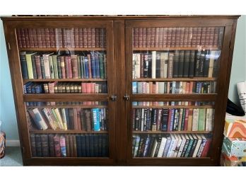 Beautiful Large Antique Bookshelf, Contents Not Included