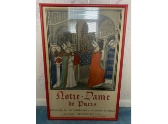 Notre Dame De Paris: Exposition Du VIII, 1963, POSTER