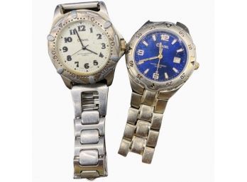 Two Mens CITADEL Watches. One Has Broken Band And Will Need Repair