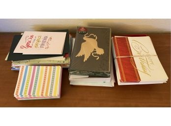 Large Collection Of Cards And Stationary, Various Occasions. Some Box Sets, Mostly Loose Cards And Envelopes